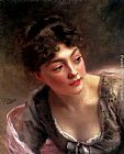 A Quick Glance by Gustave Jean Jacquet
